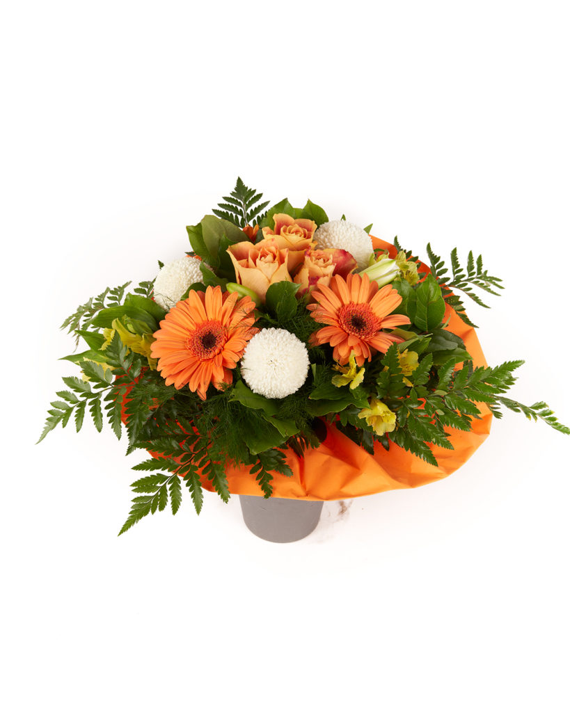 Blumenstrauß – Gerbera, Rosen – Blumen Regina