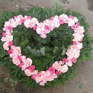 Kranz in Herzform Katalog Nr.40