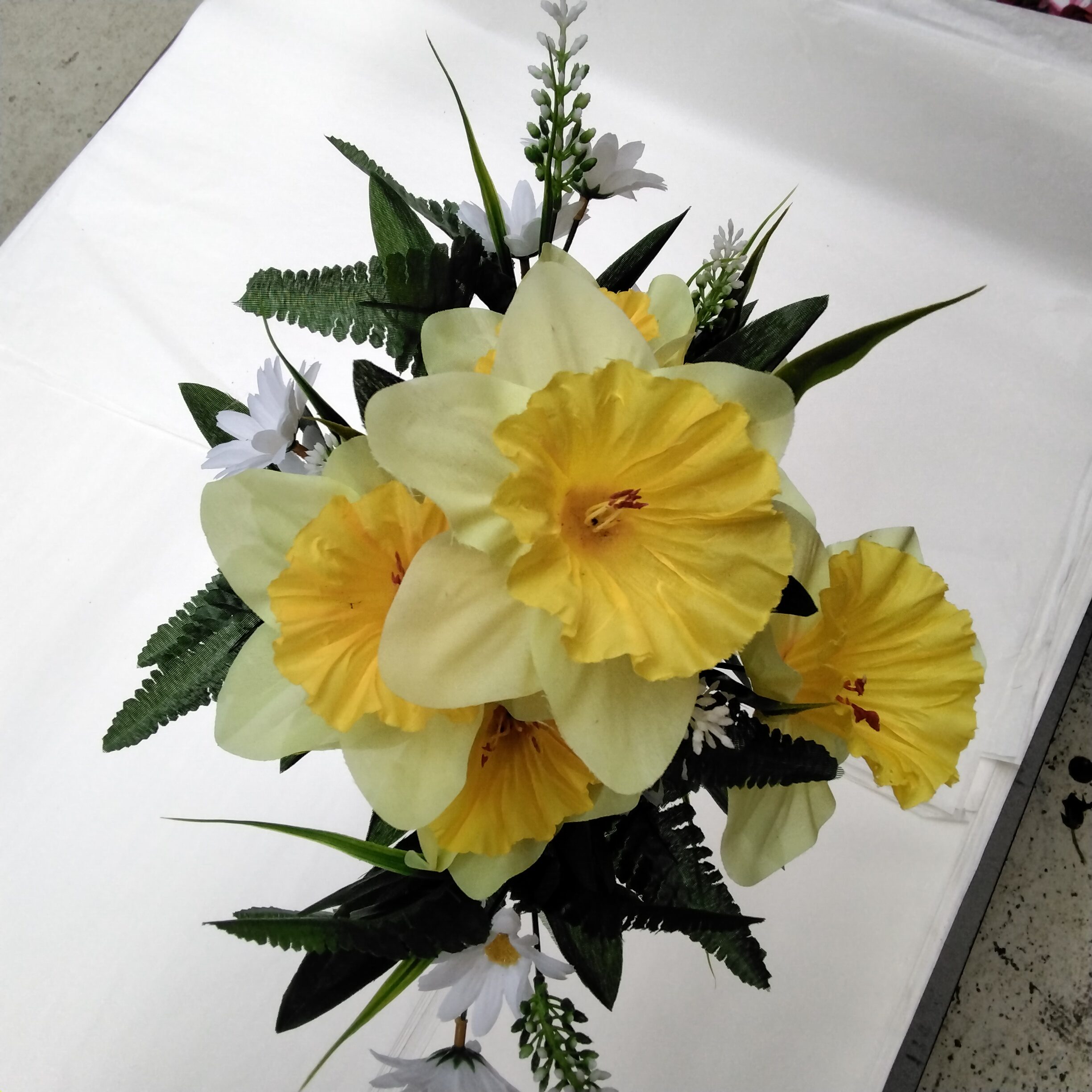 Seidenblumen Strauß