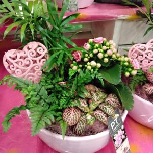 Keramikschale mit deko