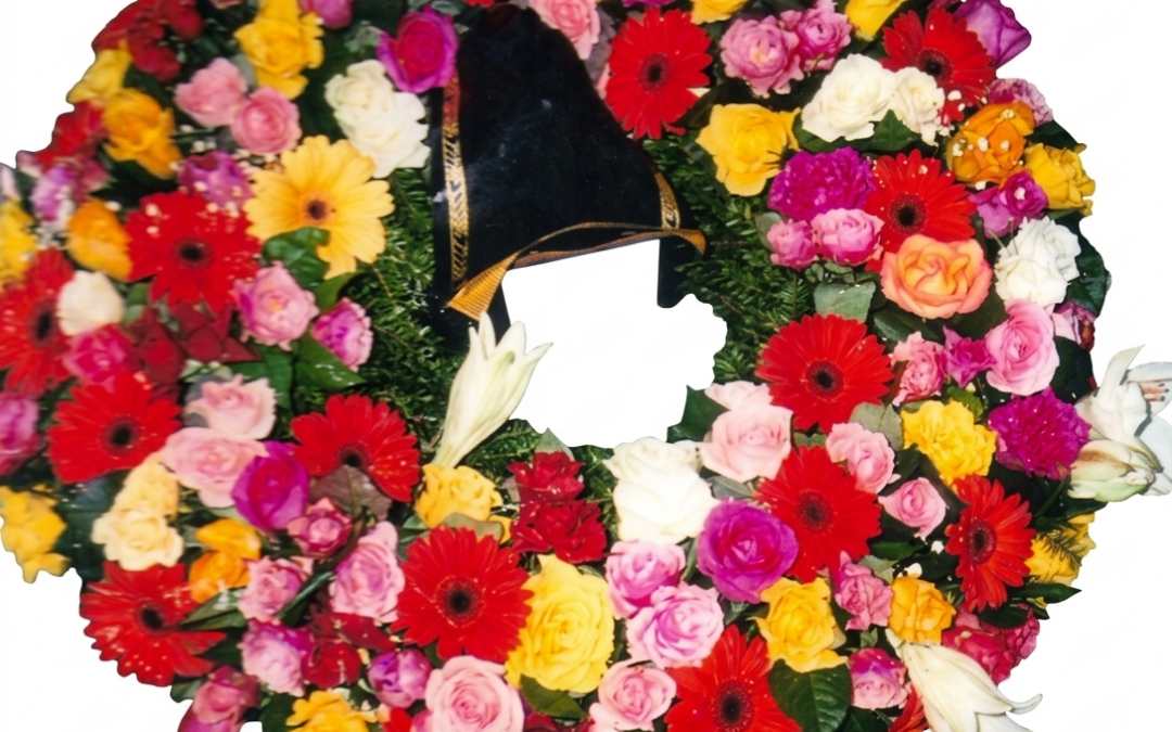 Trauerkranz Biedermaier Katalog Nr.37